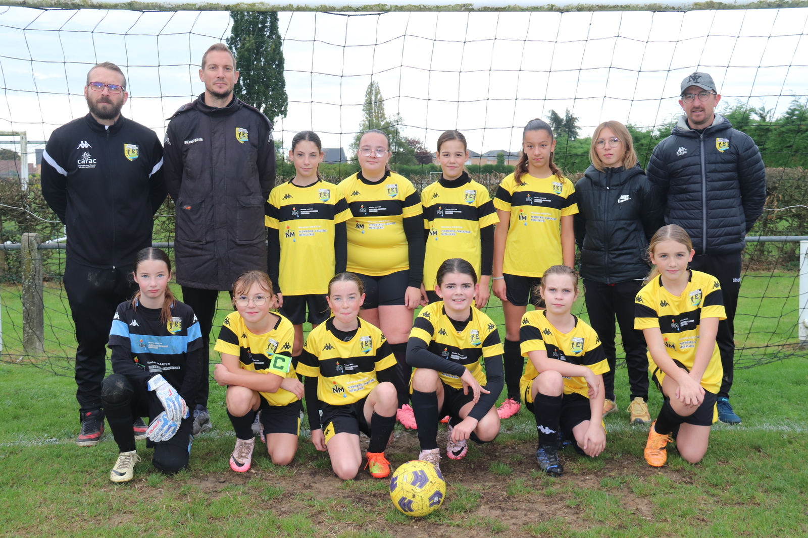 Belle victoire de nos U13 féminines samedi matin contre AS Fyé.