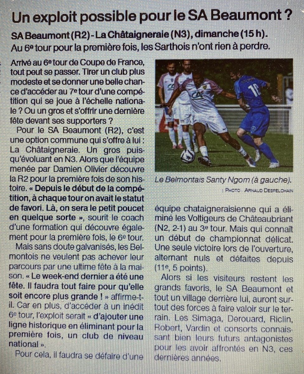 Article Ouest France