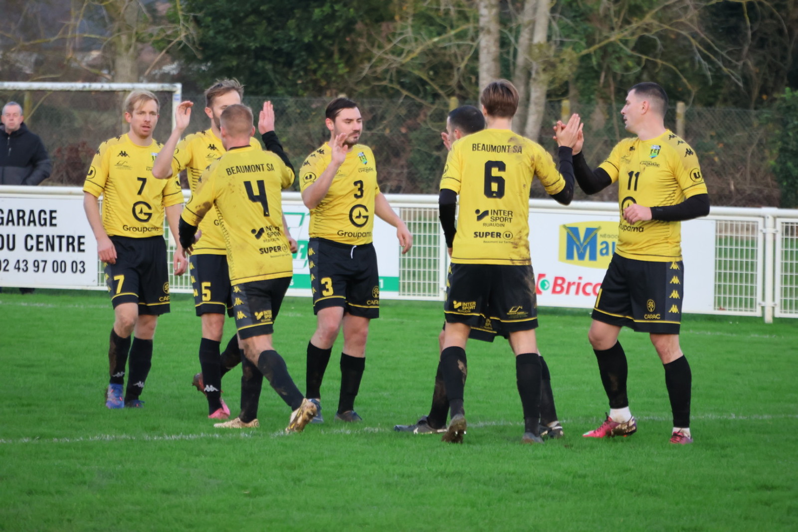 Beaumont SA / Basse Goulaine  3/1