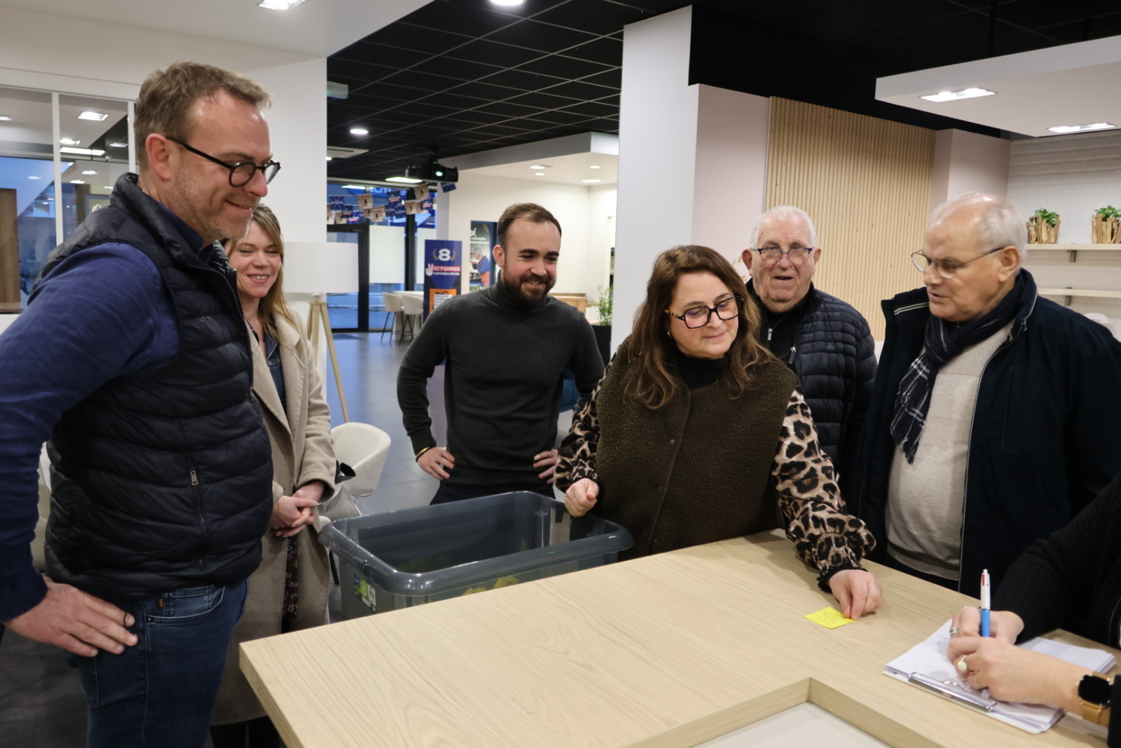 Tirage de la tombola du BSA