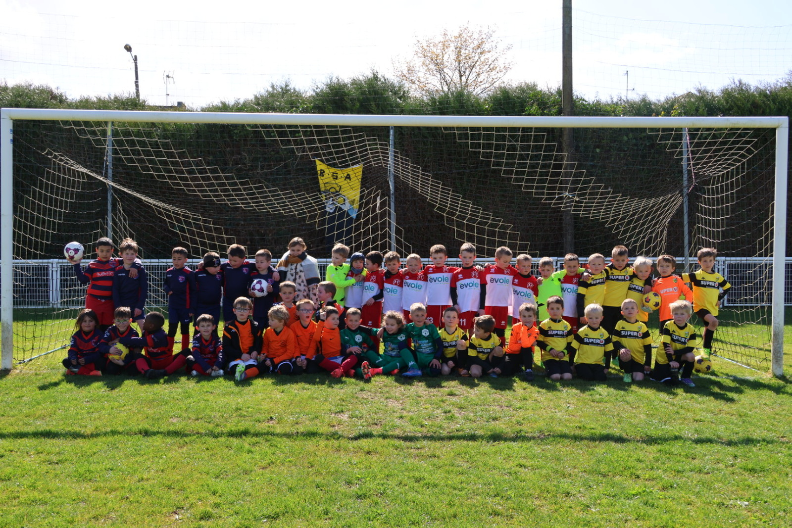 Plateau U7 au stade Pierre Surmont