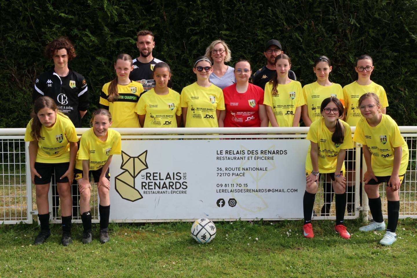 Le Relais des Renards partenaire du 1er tournoi féminin U15