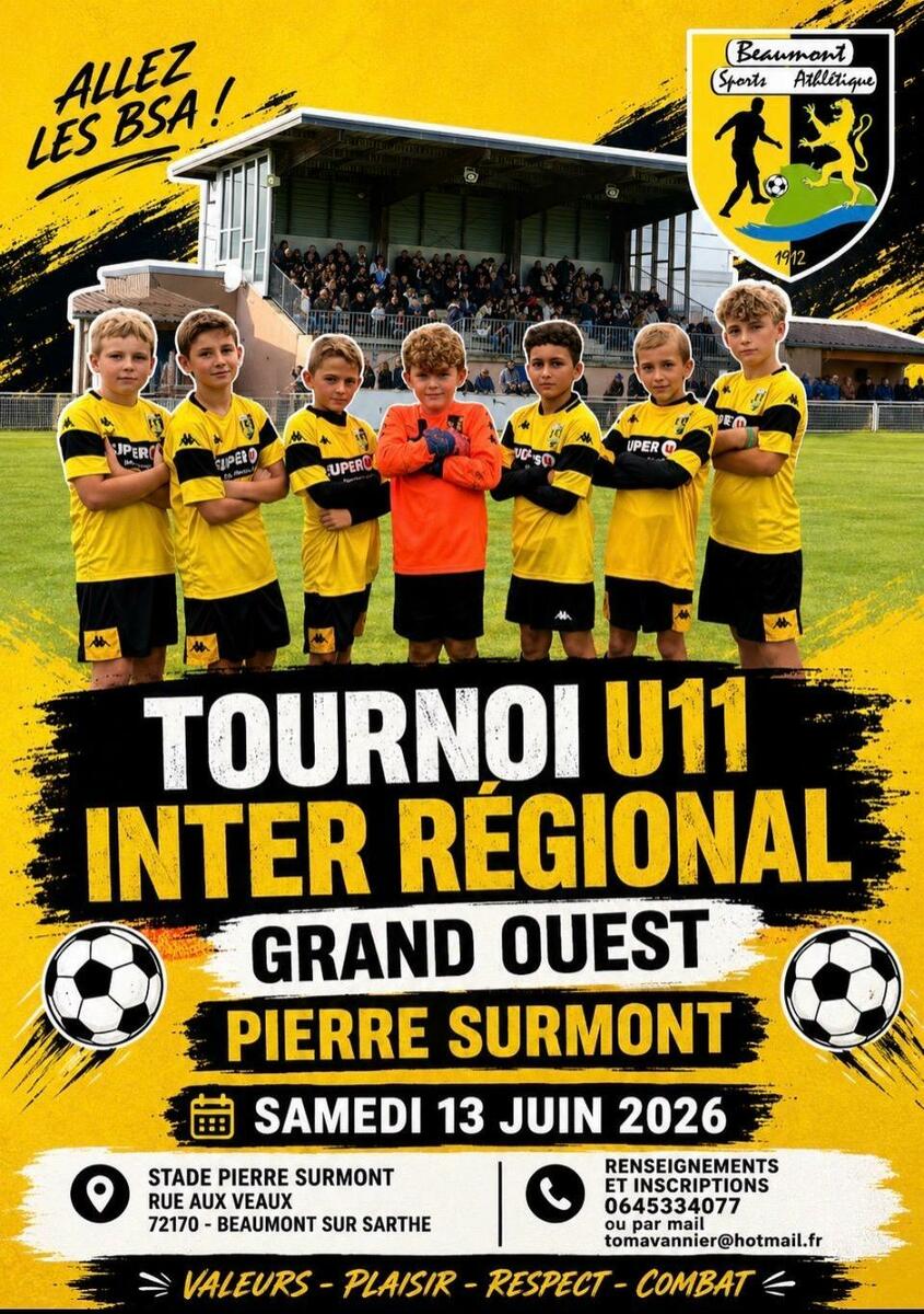 URGENT DESISTEMENT TOURNOI U11