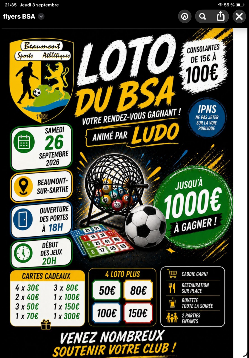 Loto du BSA