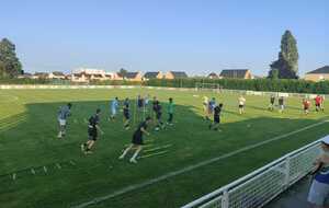 Reprise de l’entraînement des seniors 