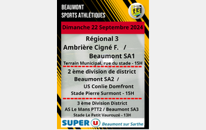 Agenda Sportif du BSA