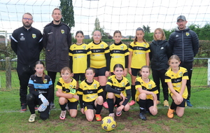 Belle victoire de nos U13 féminines samedi matin contre AS Fyé.