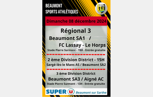 Agenda sportif