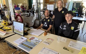 La Team BSA est en place pour le forum des associations.