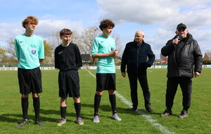 Présentation de nos trois jeunes arbitres