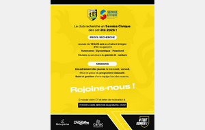 Service Civique  saison 2026/2027