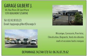 GARAGE GILBERT - BEAUMONT SUR SARTHE 