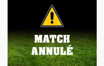 Pas de match ce dimanche à Beaumont