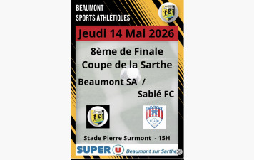 8ème de finale de la Coupe de la Sarthe