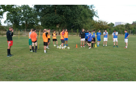 Reprise de l'entraînement senior