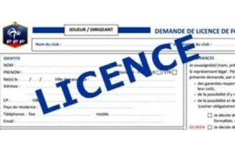 Inscription saison 2018-2019