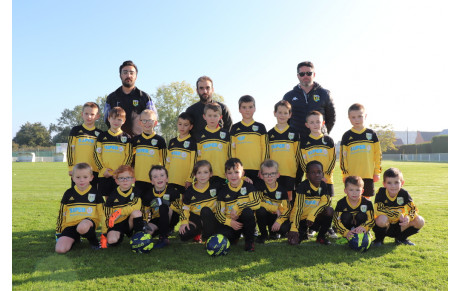 Plateau U9 au stade des Voves