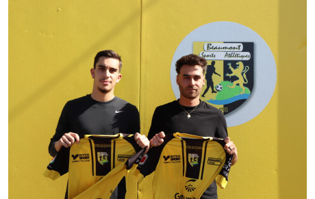 Deux nouvelles recrues s' engagent avec le Beaumont SA.