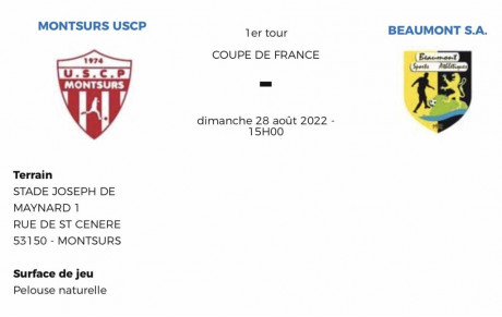 1er tour de coupe de France