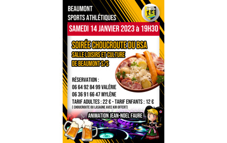 Soirée choucroute
