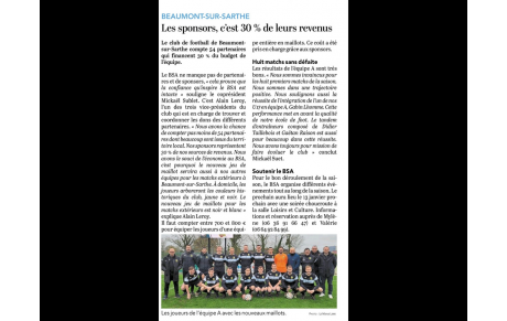Article Le Maine Libre 