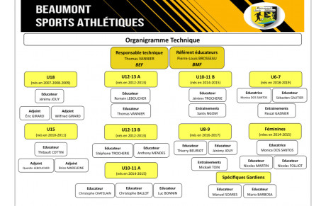Organigramme école de foot 
