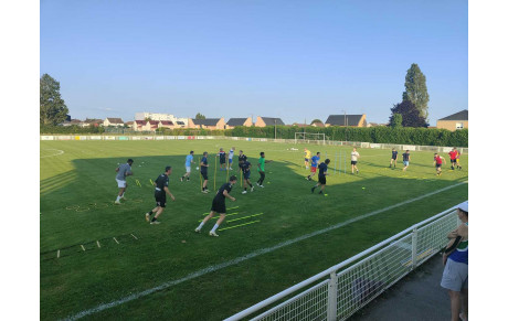 Reprise de l’entraînement des seniors 