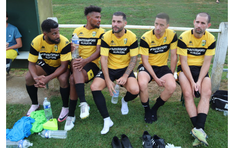 Photos du 1er match de préparation du BSA à Degré