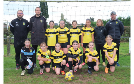 Belle victoire de nos U13 féminines samedi matin contre AS Fyé.