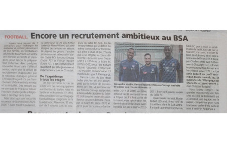 Article les Alpes Mancelles 