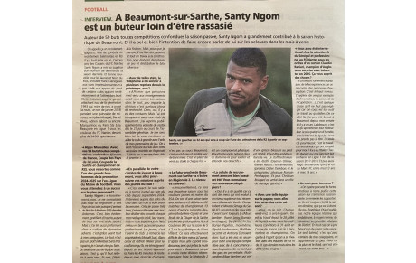 Article les Alpes Mancelles du jour.