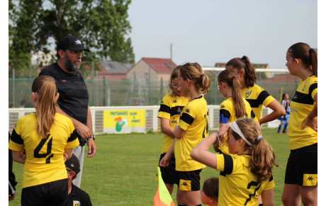 Match des U13 Féminines contre Le Mans FC