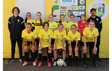 16 équipes du 1er tournoi féminin U15