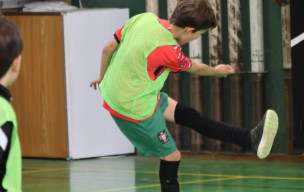 Entraînement U9 en salle